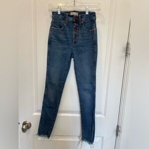 Madewell Stovepipe Skinny Jeans